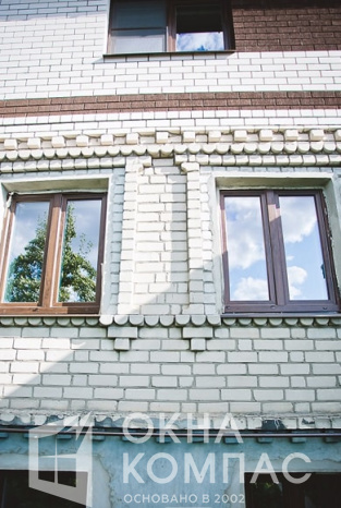 Фото объекта Работы по установке ламинированных окон и дверей в Нижнем Новгороде и области до 2020 года