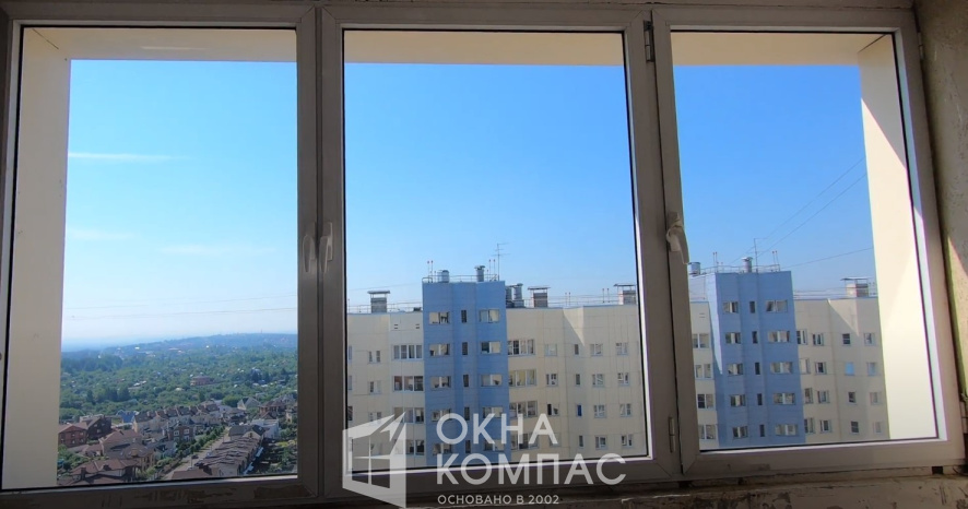 Фото объекта Установка двухстворчатых окон в квартире - 5 конструкций.